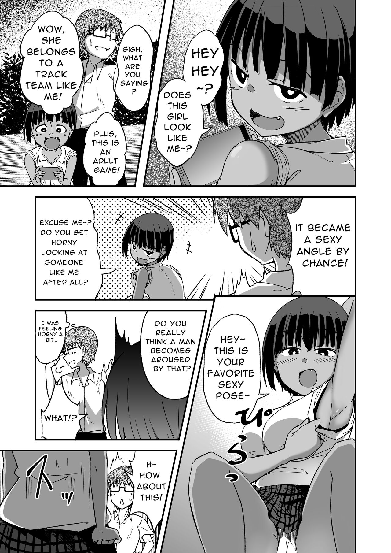 [Hanairo Momen (Dekigokoro)] Rikujoubu no Onna | The Track & Field Club Girl [English] [Black Raven] image number 4