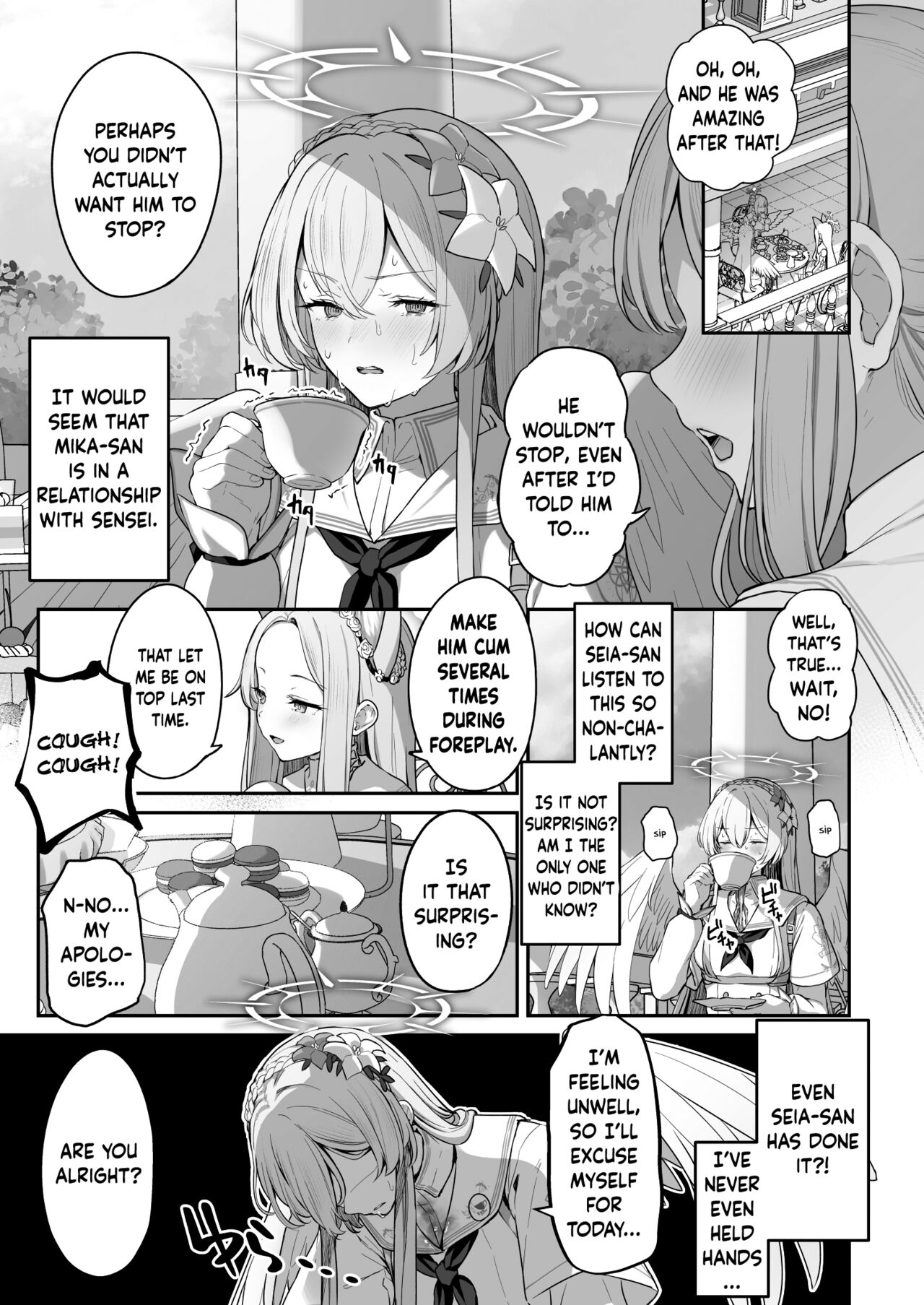 [Horumon Curry (Tobimura)] Watashitachi no Tea Party ga Sukebe na Hazu Arimasen! | Our Tea Party Host Can't Be A Pervert! (Blue Archive) [English] [Douzo Lad Translations] [Digital] [Digital] image number 3