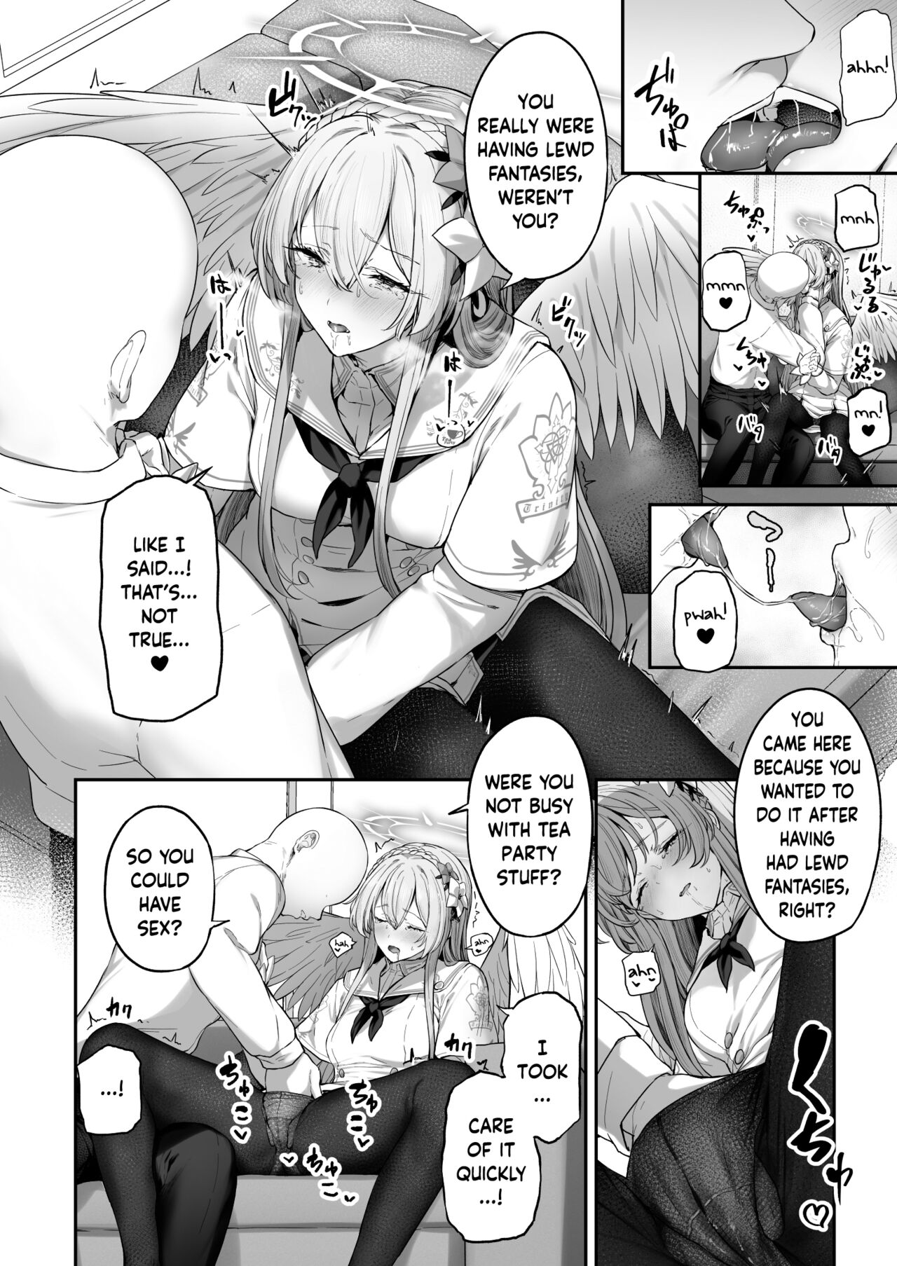 [Horumon Curry (Tobimura)] Watashitachi no Tea Party ga Sukebe na Hazu Arimasen! | Our Tea Party Host Can't Be A Pervert! (Blue Archive) [English] [Douzo Lad Translations] [Digital] [Digital] image number 8