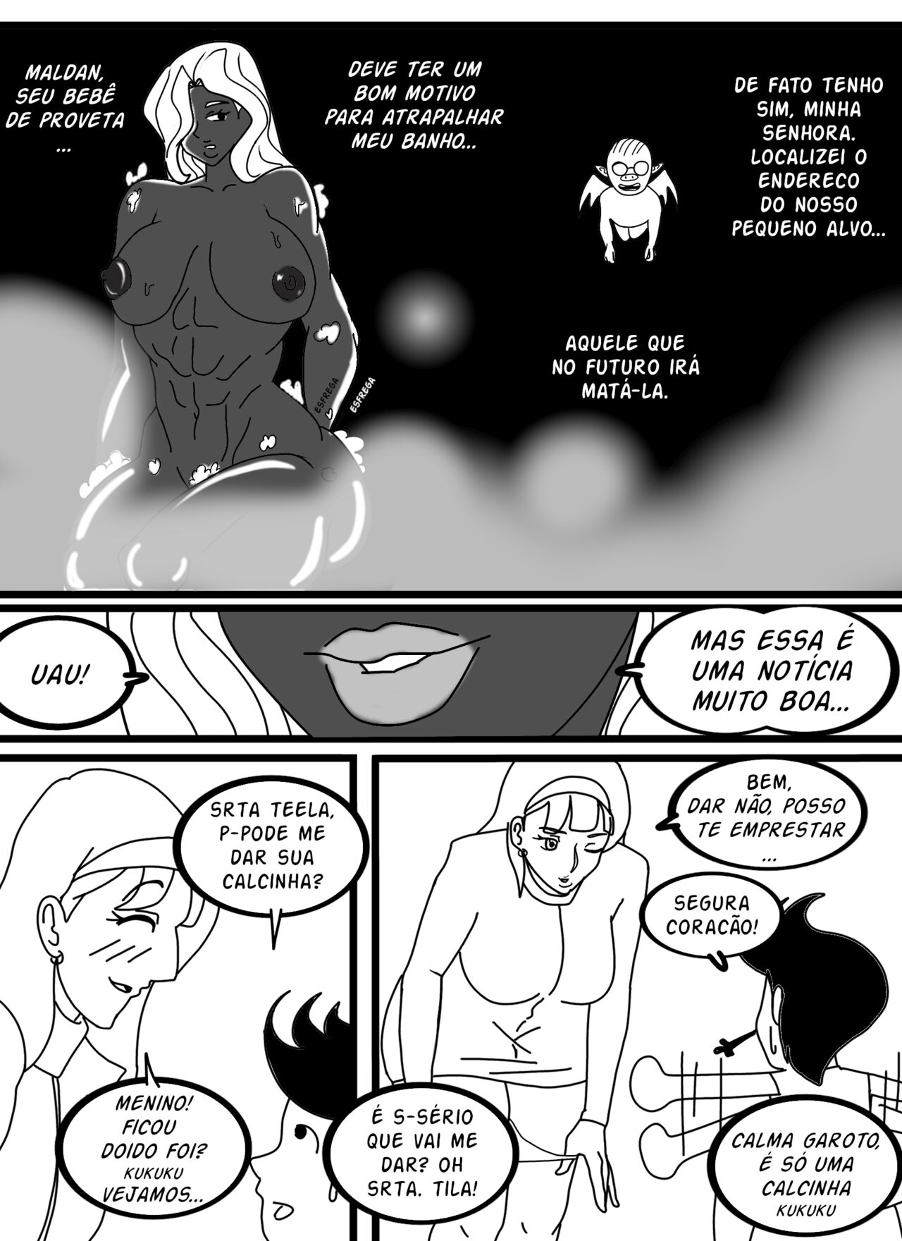 [Aemoru Shitai] Super Napalm / Miss Nanny (Português) 图片编号 13