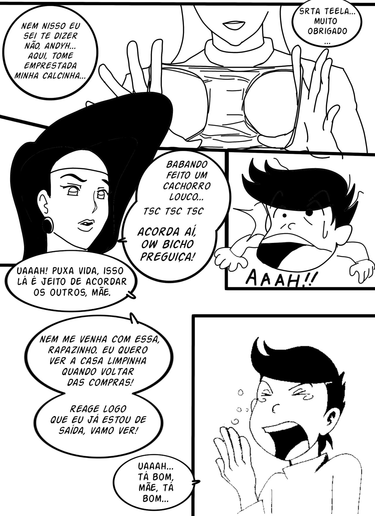 [Aemoru Shitai] Super Napalm / Miss Nanny (Português) 图片编号 14