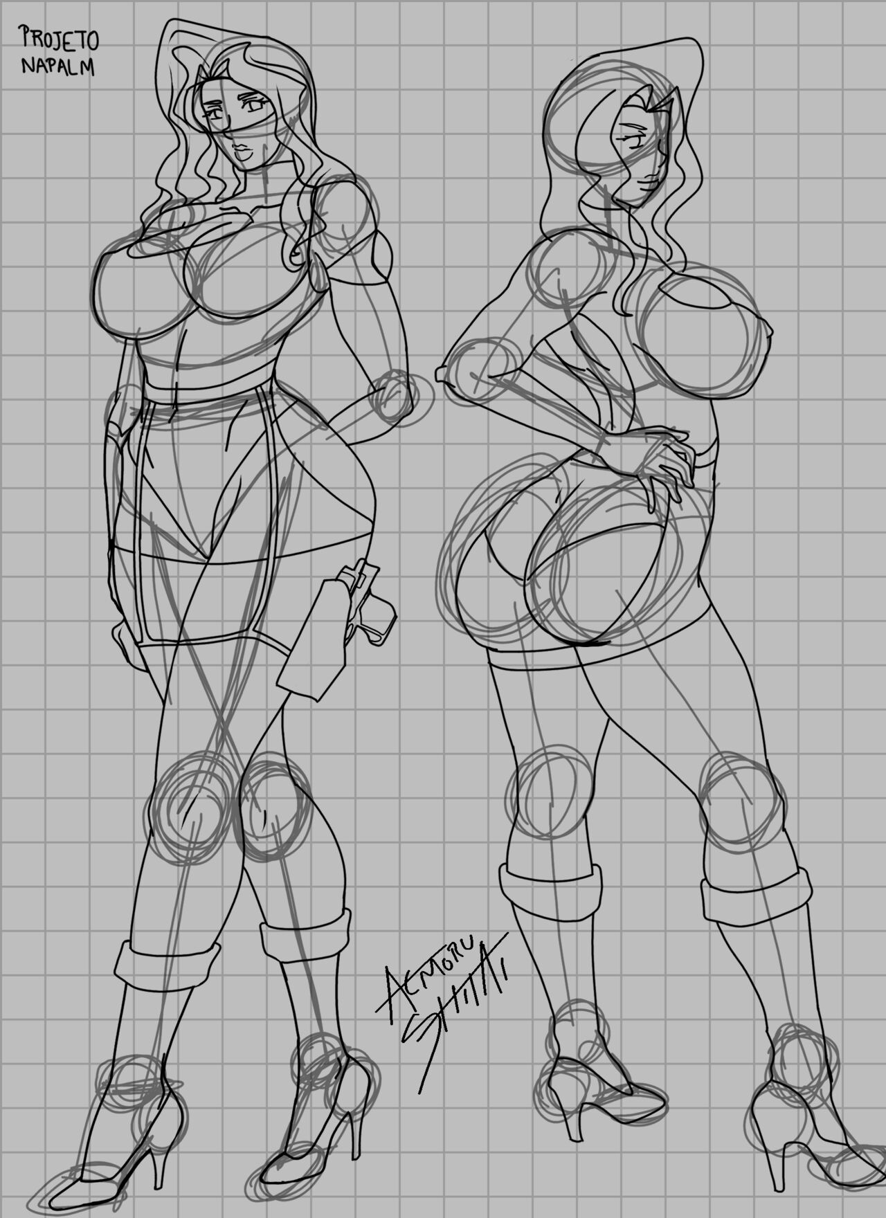 [Aemoru Shitai] Super Napalm / Miss Nanny (Português) 图片编号 26