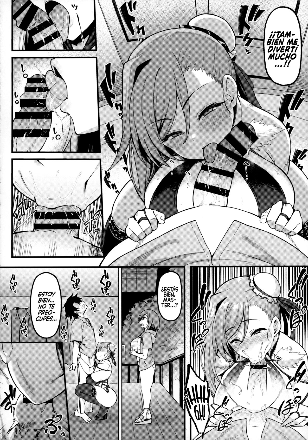 (C102) [Nazunasoft (Katsura Harufumi)] Musashi-chan to Himitsu no Nettaiya (Fate/Grand Order) [Spanish] [Rakuen Translations] imagen número 13