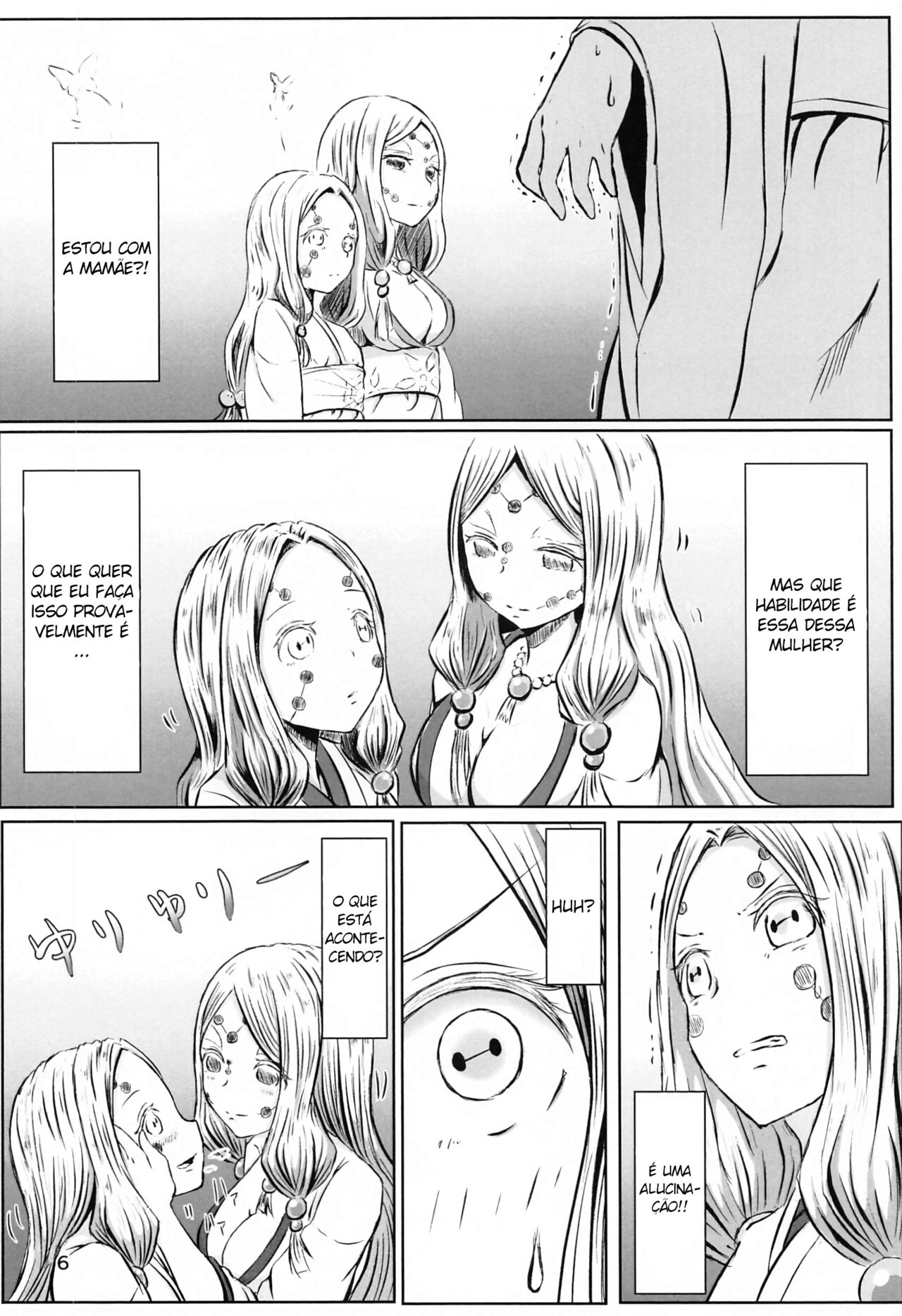 [Shironeko Nokiki] Les no Kokyuu | Lesbian Breathing (Kimetsu no Yaiba) [Português] image number 5