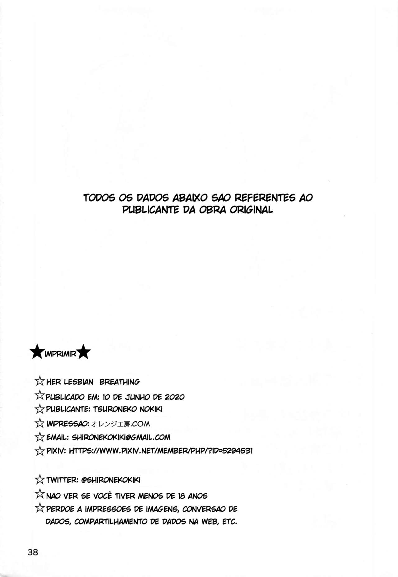 [Shironeko Nokiki] Les no Kokyuu | Lesbian Breathing (Kimetsu no Yaiba) [Português] image number 37