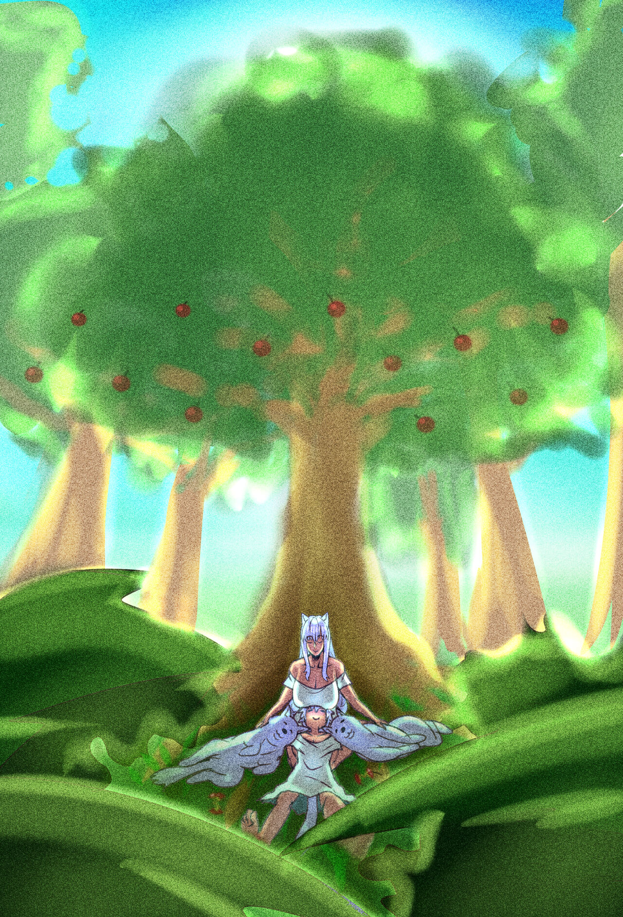 [doge] (Shison Haneihen) Mama Shota Boshi Soukan 2 ～Boshi ni Nin Dake Shika Inai Sekai de Raburabu Hanshoku Koubi ～ [Chinese] numero di immagine  10