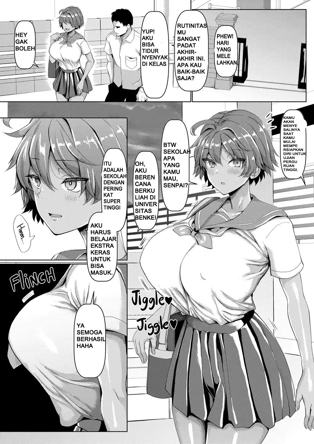 [Chinchintei (chin)] Ore no Koto Daisuki na Kouhai ga Rikubu no Coach ni Yarareteta Ken | Crash Course with Coach [Indonesian] [US Translation] [Decensored] 7eme image