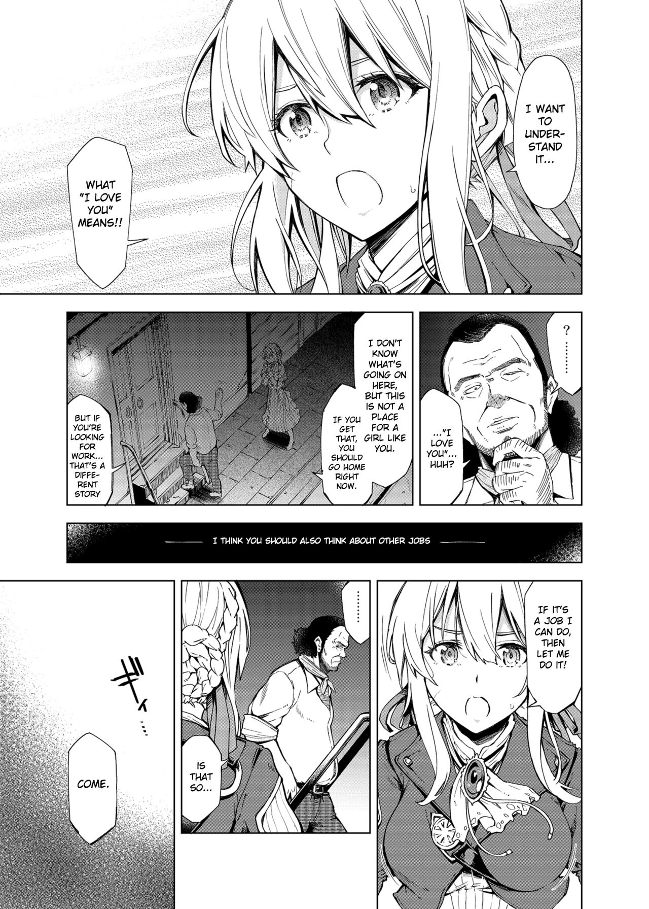 [SMUGGLER (Kazuwo Daisuke)] (I cannot) understand love. (Violet Evergarden) [English] [Gagak_Ireng] [Digital] Bildnummer 9