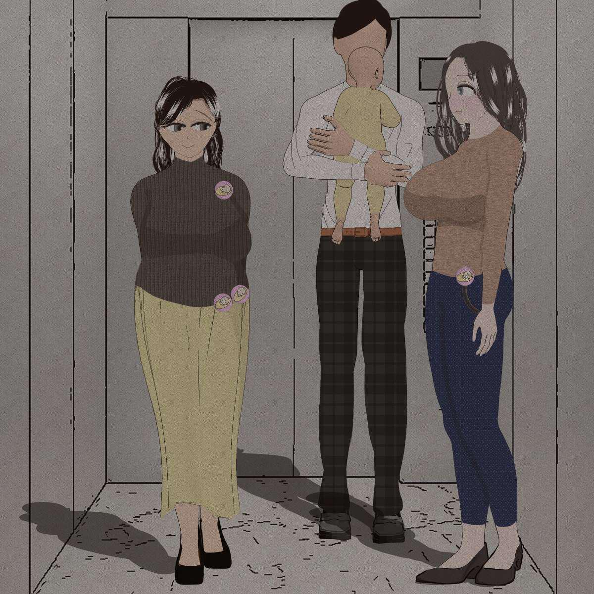 Egg-bearing apartment hypnosis pregnancy Bildnummer 96