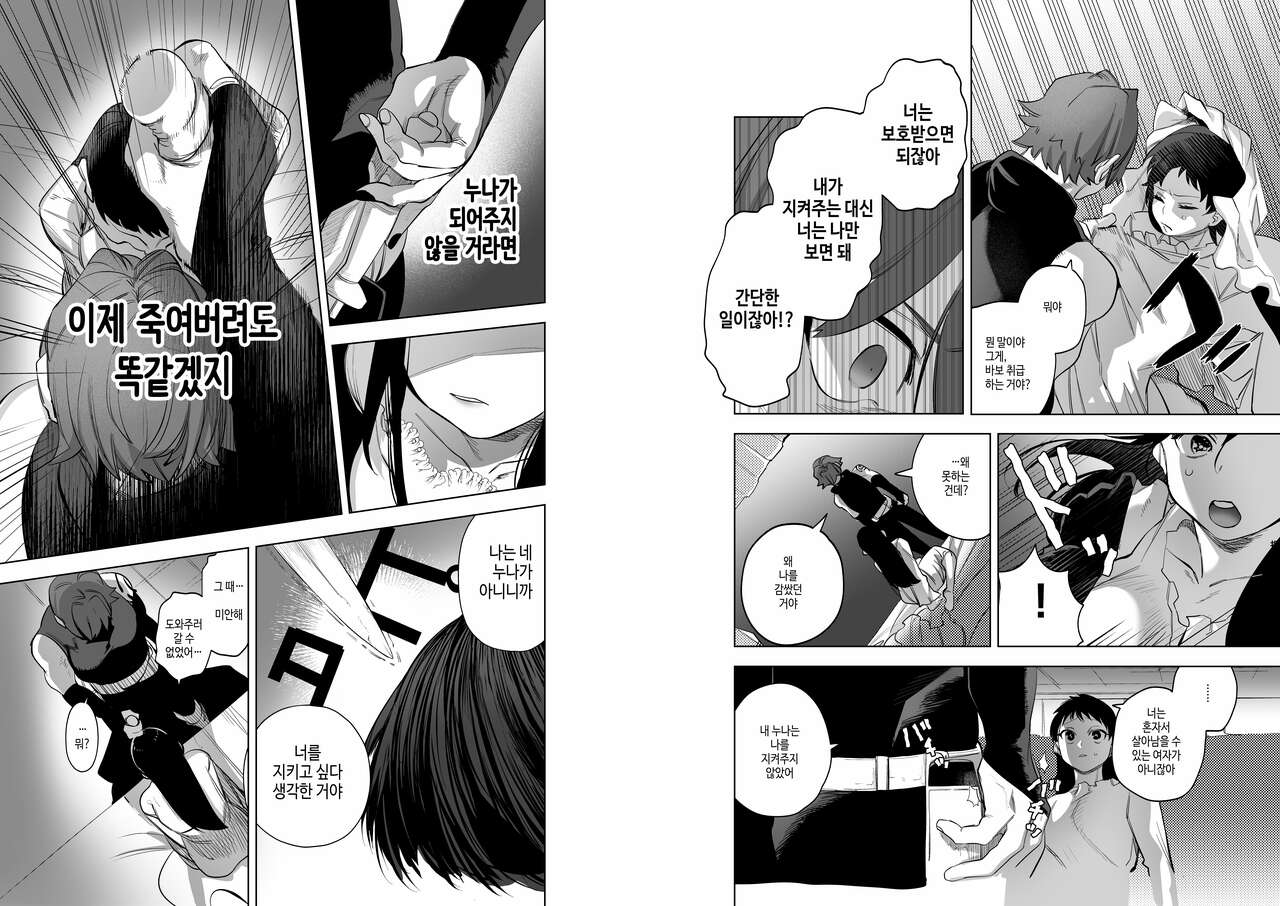 [Sakiccyo dake!(Horita ahan)] Isekai Trip Saki de Tasuketekureta noha , Hitogoroshi no Syounenn deshita . Syounenn Annsatsusya×Fubinn Onesan no Isekai Nagasare Sex | 이세계에 소환된 나를 구해준 것은, 살인자 소년이었습니다. 4 [Korean] [Digital] [DLsite] image number 21