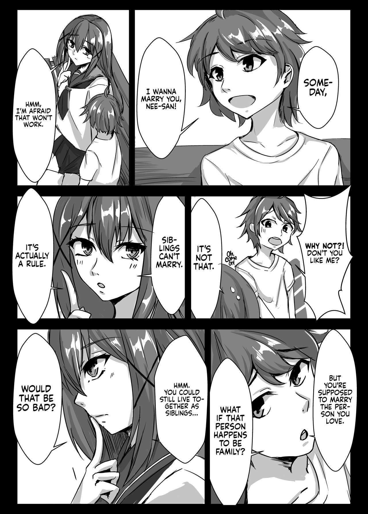 [Sebire] Kyoudai no Toshi no Sa ga 10-nen Kara 8-nen ni Naru Hanashi | A Tale of Siblings: Ten Years Younger to Eight Years Older [English] [ultimaflaral] [Digital] 图片编号 3