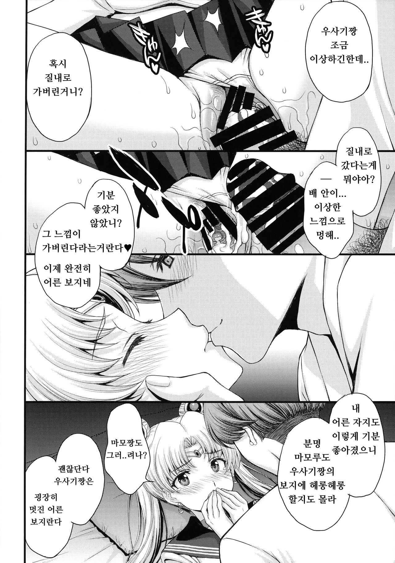 (C102) [Secret Society M (Kitahara Aki)] Usagi no Junjou!? Chin Make Bishoujo Senshi! (Bishoujo Senshi Sailor Moon) [Korean] 画像番号 19