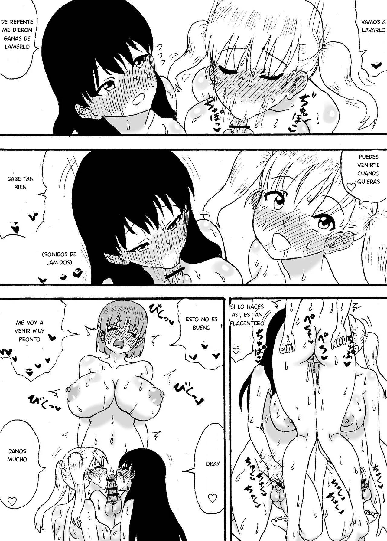 [Wasuresou na Namae] Yowayowa Chinpo 3-ningumi ~Yowayowa Chinpo Arai Hen~ [Spanish] [Escuadron 104] numero di immagine  16