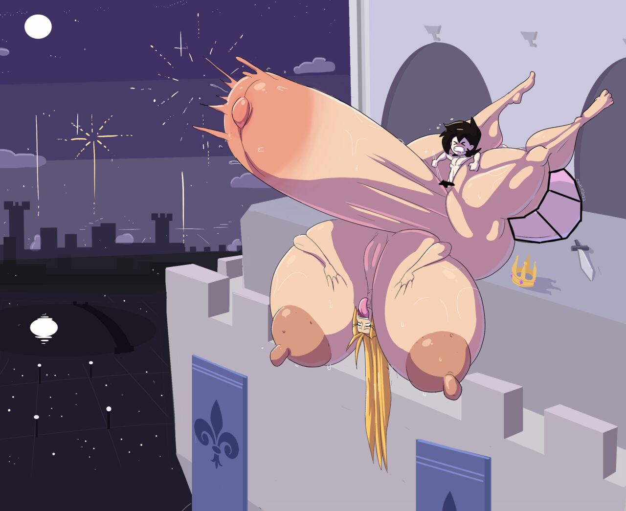 Tasteofchoklit (cumflation, stomach bulge, Hyper penis, hyper breasts) numero di immagine  56