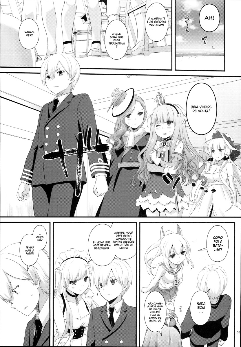 (C93) [Digital Lover (Nakajima Yuka)] D.L. action 119 (Azur Lane) [Portuguese-BR] 이미지 번호 2