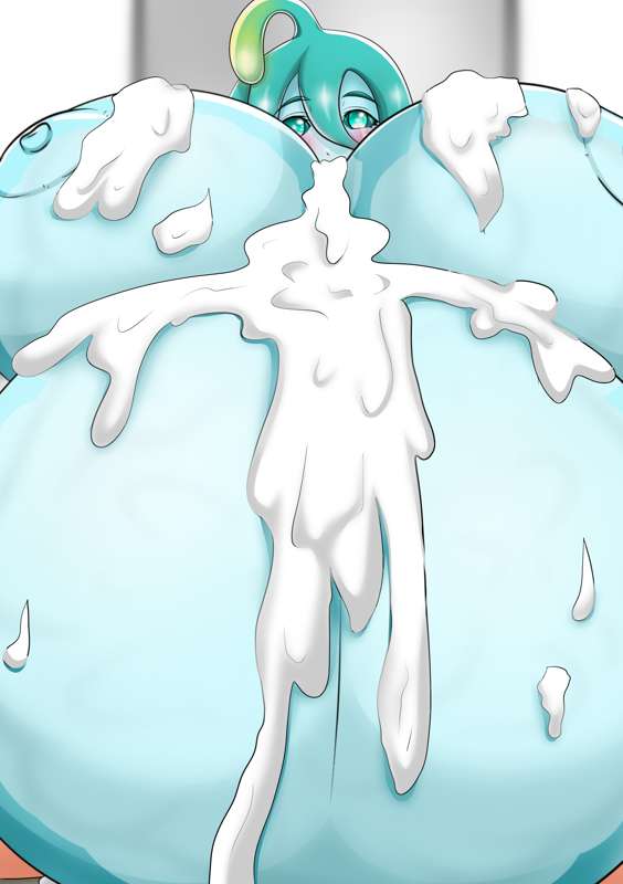 Escapefromexpansion (cumflation, stomach bulge, hyper penis, hyper breasts) 画像番号 55