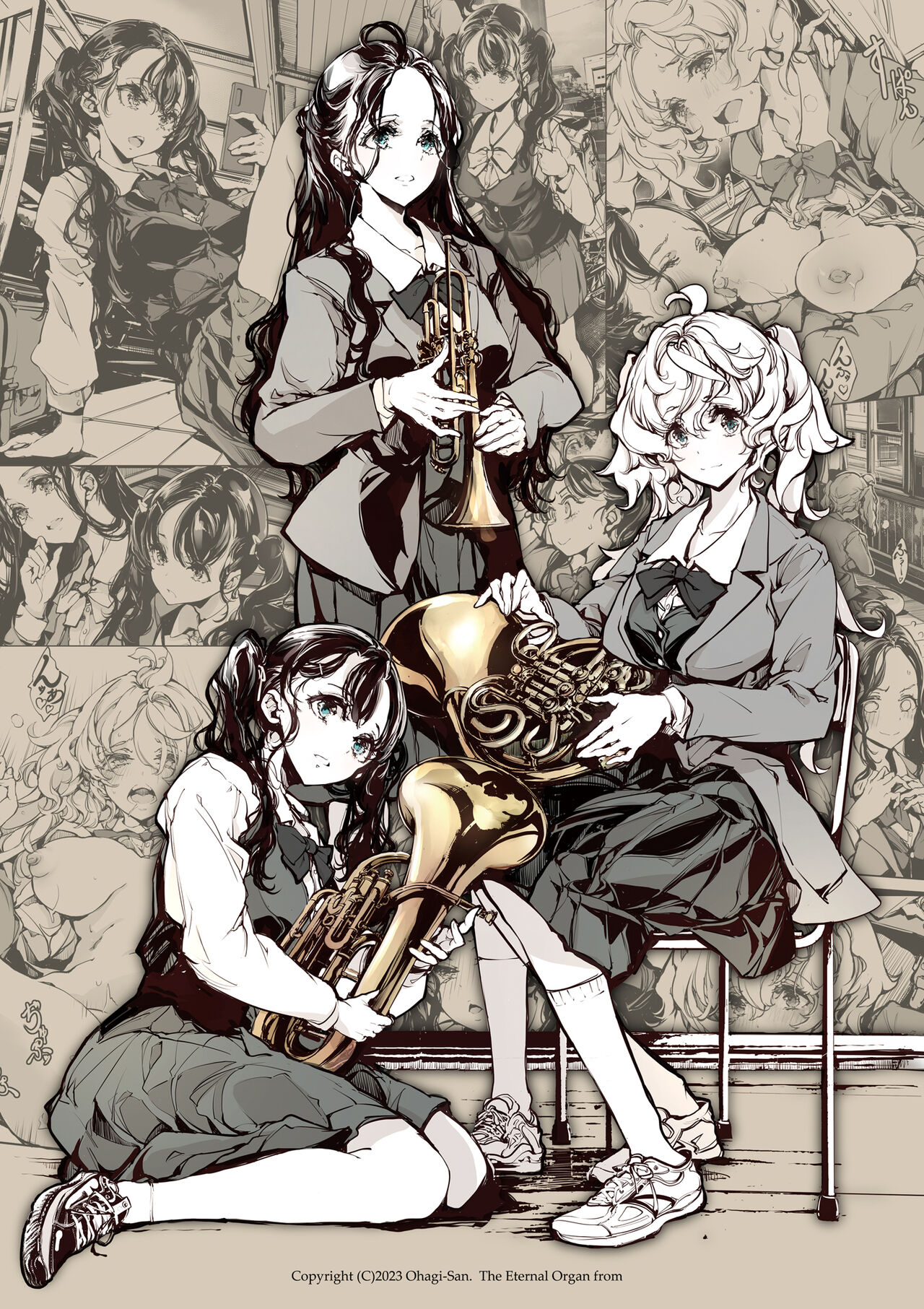 [70 Nenshiki Yuukyuu Kikan (Ohagi-san)] Mitsu no Shitataru Hana no You [Chinese] [Digital] 59eme image