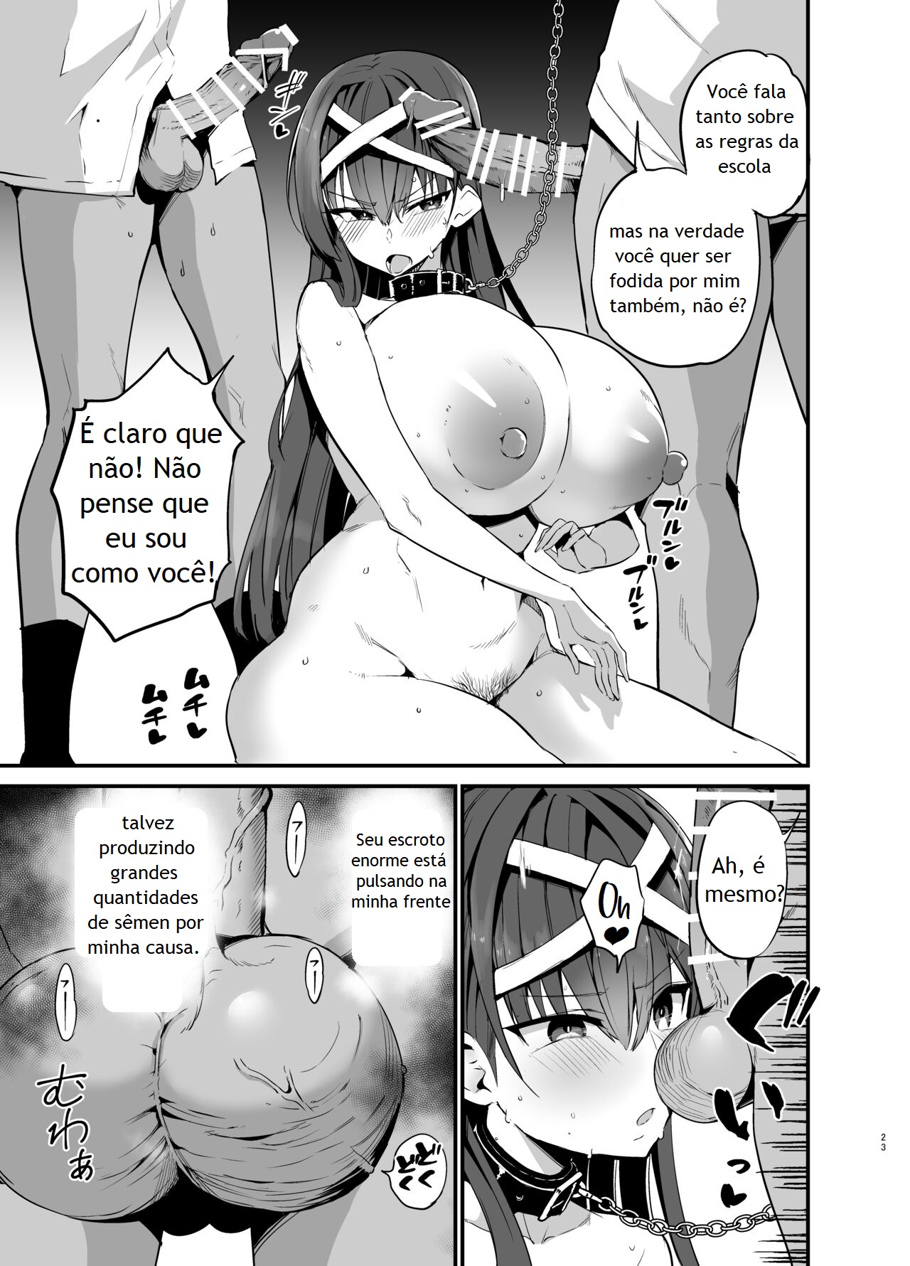 [Aohimo Familia (Chilt)] Fuuki Iinchou ga Ochiru made [Digital] [Portuguese - BR] image number 22