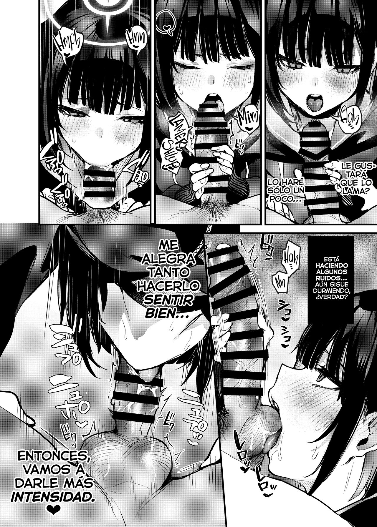 [Osenbei no Mori (Danimaru)] Kyouyama Kazusa no Amai Himitsu | El Dulce Secreto de Kyouyama Kazusa (Blue Archive)}  [Spanish] [EromegameTT y NTINFS] [Digital] 图片编号 9