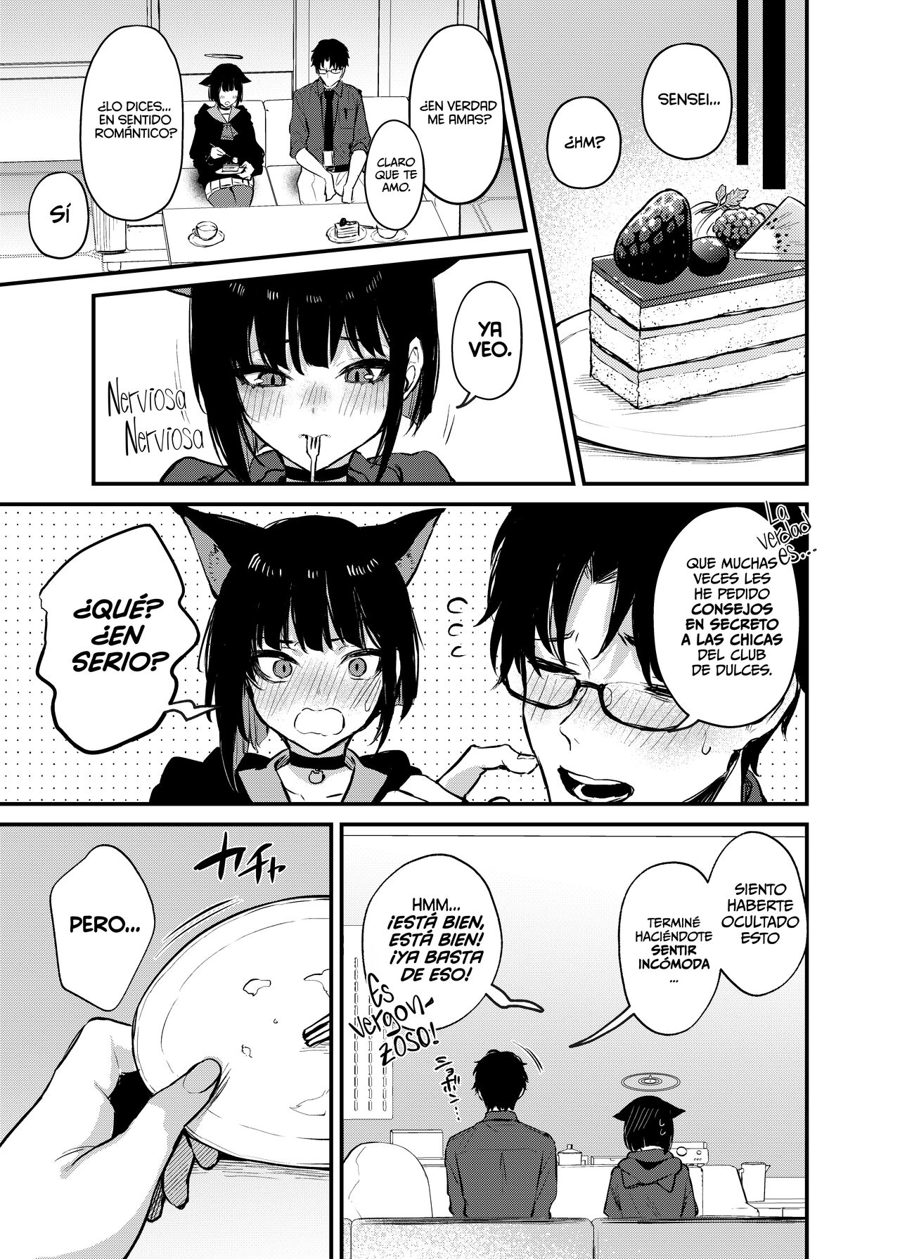 [Osenbei no Mori (Danimaru)] Kyouyama Kazusa no Amai Himitsu | El Dulce Secreto de Kyouyama Kazusa (Blue Archive)}  [Spanish] [EromegameTT y NTINFS] [Digital] 图片编号 30