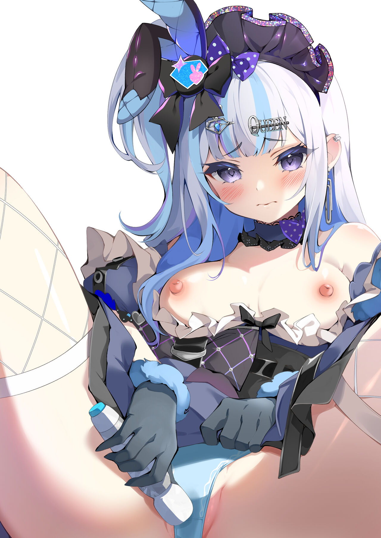 [PansyDolls (Pilokey)] Off-Pako Shichatta V-Idol (Mesugaki Dia) imagen número 2