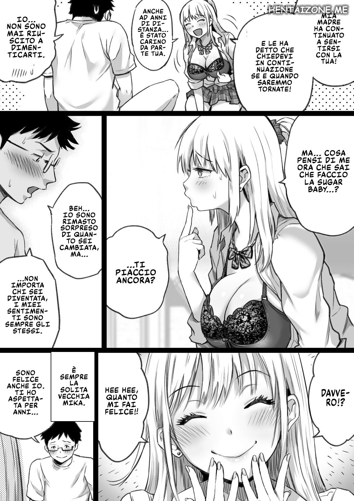 [Kamakiri Farm] Hisashiburi ni Saikai shita Osananajimi wa Dosukebe Gal ni Nattemashita. | la Mia Vecchia Amica Mika [Italian] Bildnummer 20