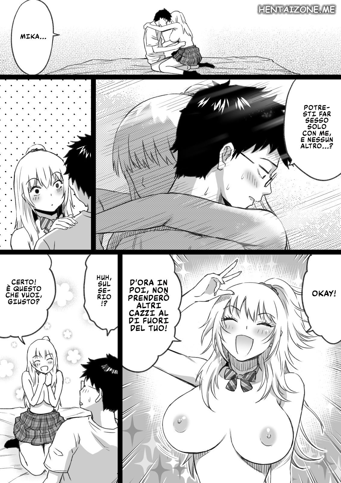 [Kamakiri Farm] Hisashiburi ni Saikai shita Osananajimi wa Dosukebe Gal ni Nattemashita. | la Mia Vecchia Amica Mika [Italian] Bildnummer 34