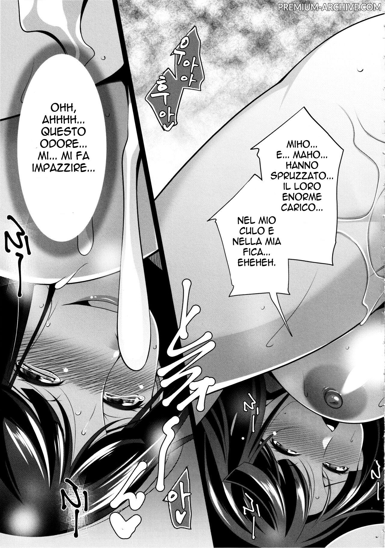 (C96) [Manamagu (zen9)] Okaa-san Watashi-tachi Ochinchin Haechatta. | Mamma ci è Cresciuto il Pene (Girls und Panzer) [Italian] Bildnummer 24