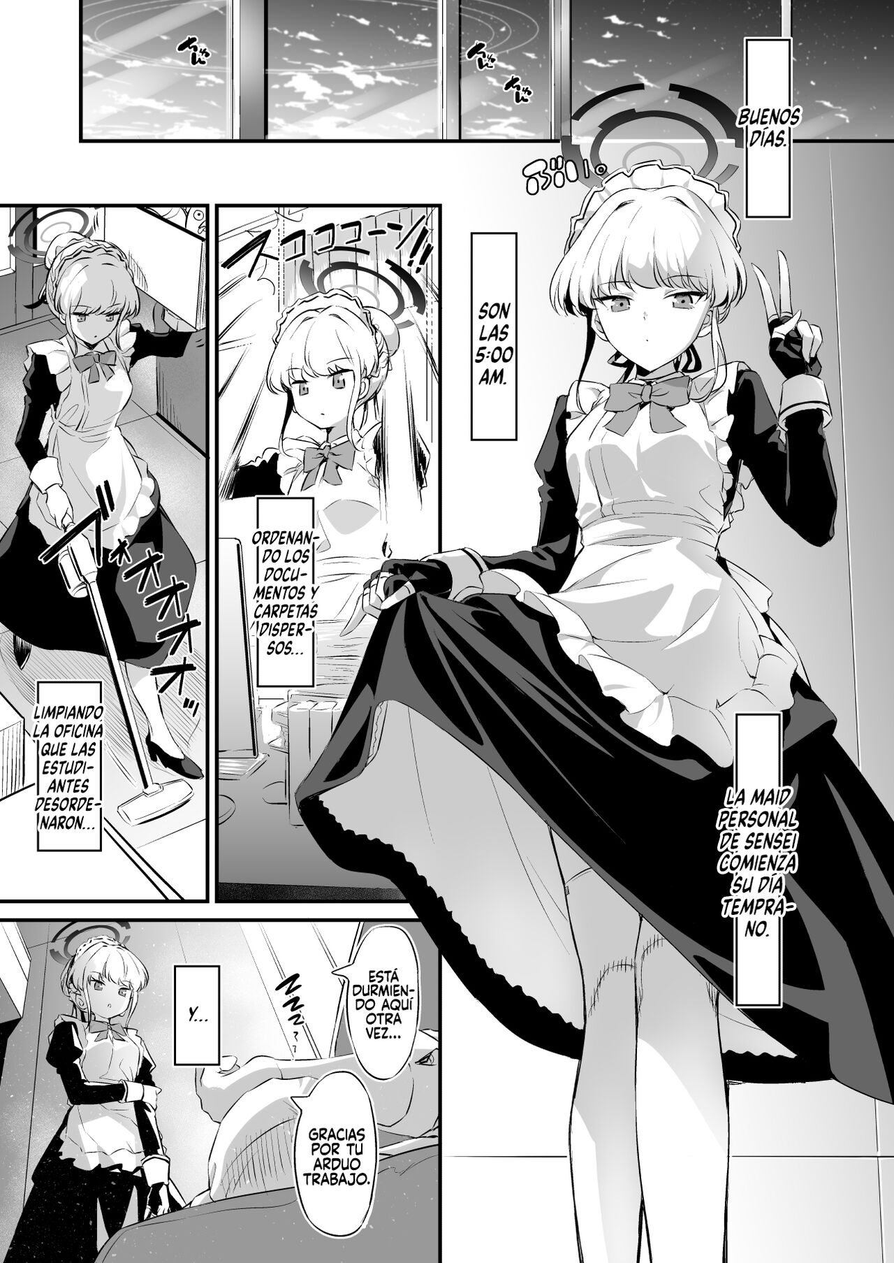 (C102) [AERODOG (inu)] Toki Nuki (Blue Archive)  (Blue Archive) [Spanish] [Rakuen Translations] 画像番号 4