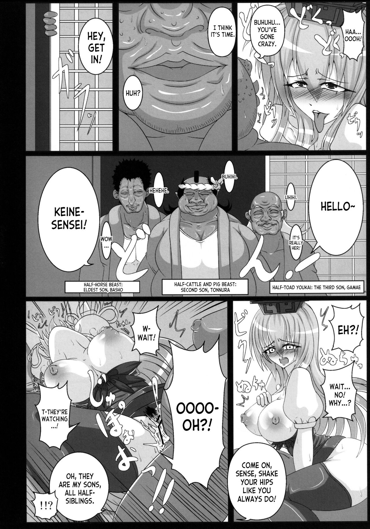 [Italiya, Kurosumi Yakousho (Tonyman+)] Kamishirasawa Keine no Chitai 1 (Touhou Project) [English] [desudesu] [Digital] Bildnummer 25