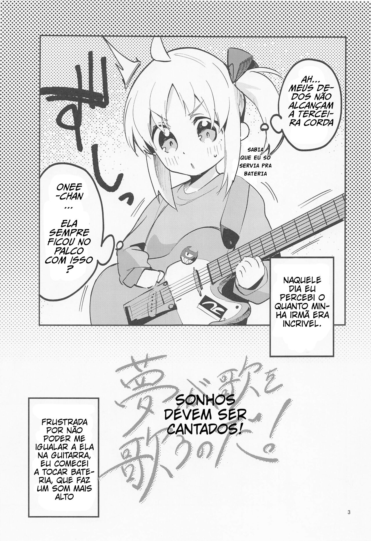 (C101) [Circle-FIORE (Ekakibit)] Yume ga Uta o Utau no da! (Bocchi the Rock!) [Portuguese-BR] Bildnummer 2