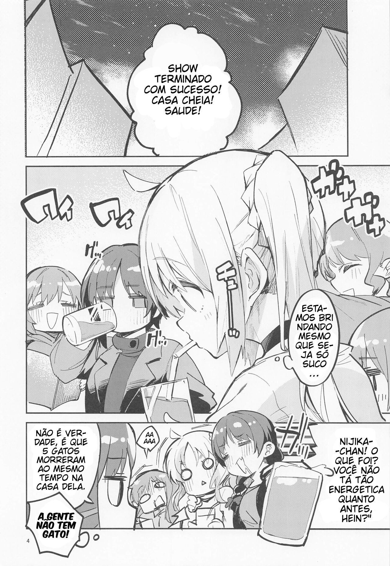 (C101) [Circle-FIORE (Ekakibit)] Yume ga Uta o Utau no da! (Bocchi the Rock!) [Portuguese-BR] Bildnummer 3