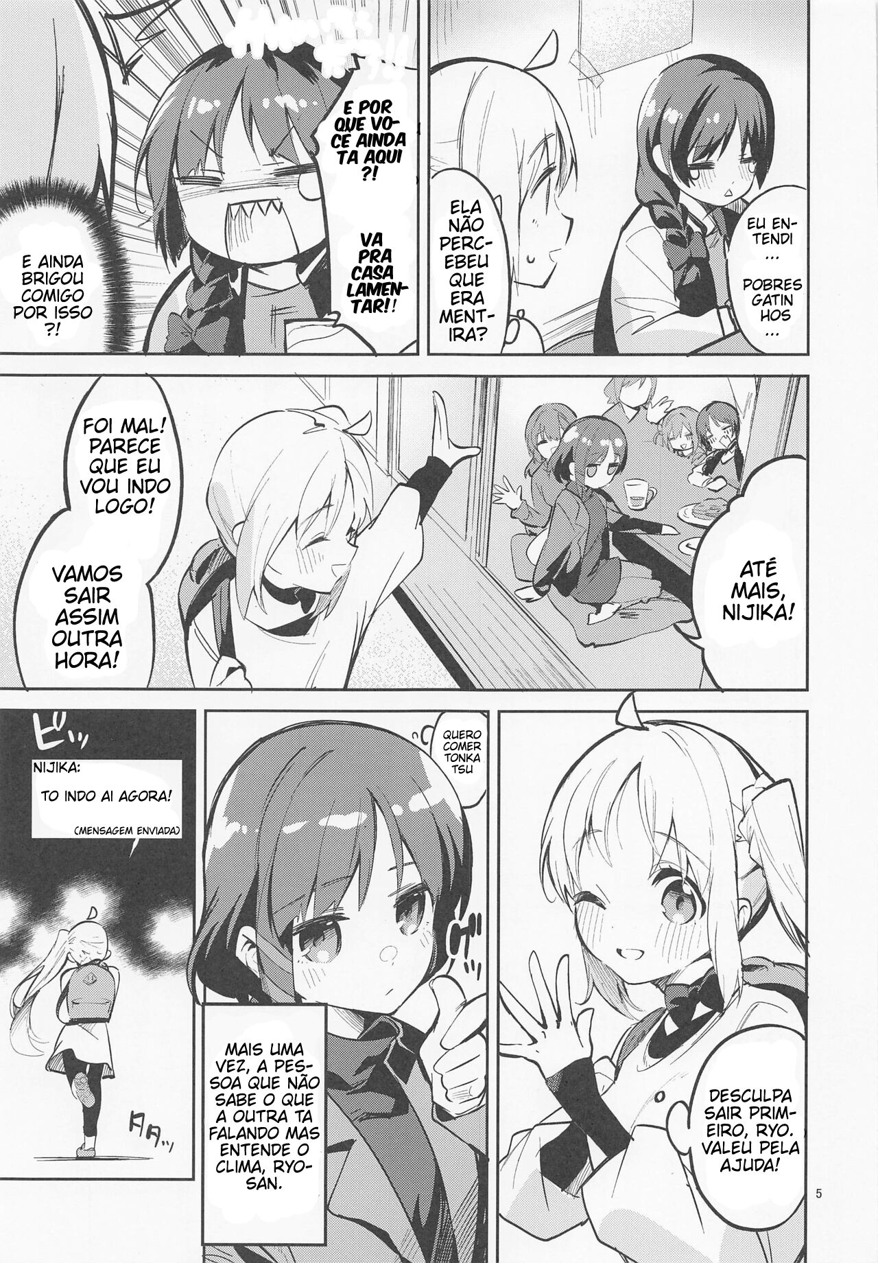 (C101) [Circle-FIORE (Ekakibit)] Yume ga Uta o Utau no da! (Bocchi the Rock!) [Portuguese-BR] Bildnummer 4