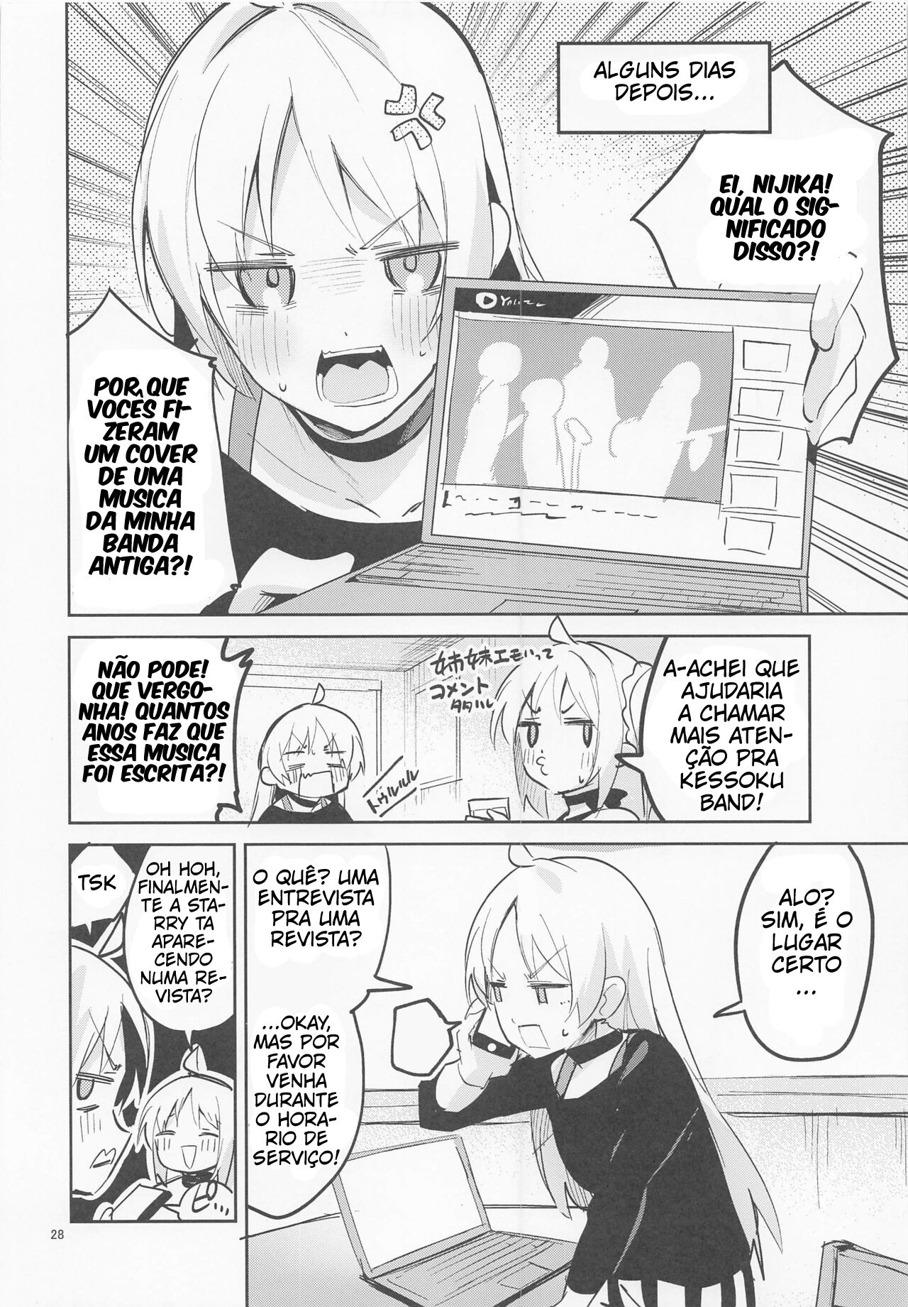 (C101) [Circle-FIORE (Ekakibit)] Yume ga Uta o Utau no da! (Bocchi the Rock!) [Portuguese-BR] Bildnummer 27