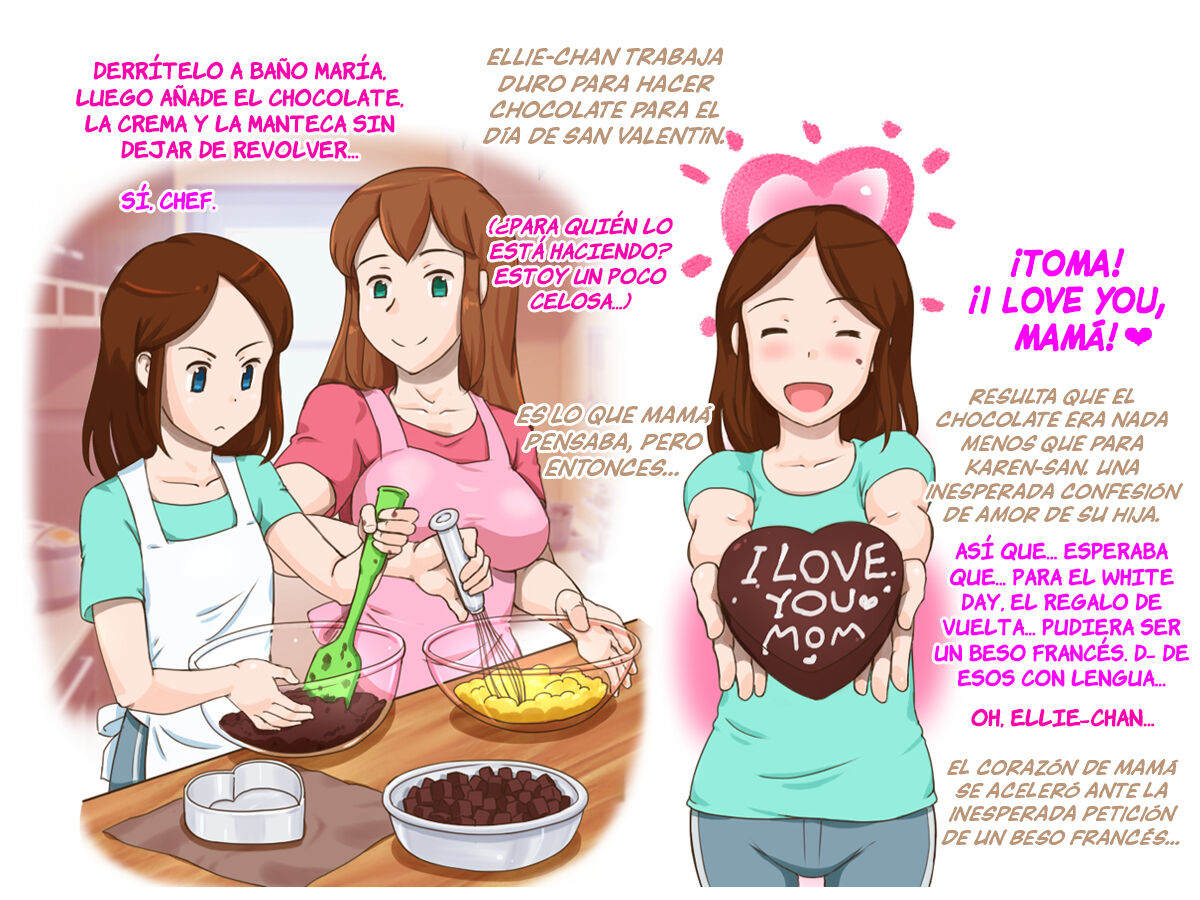 [pink-noise (Mizuiro Megane)] Girl on Mom Futari wa Koibito [Spanish] [L24scan] Bildnummer 26