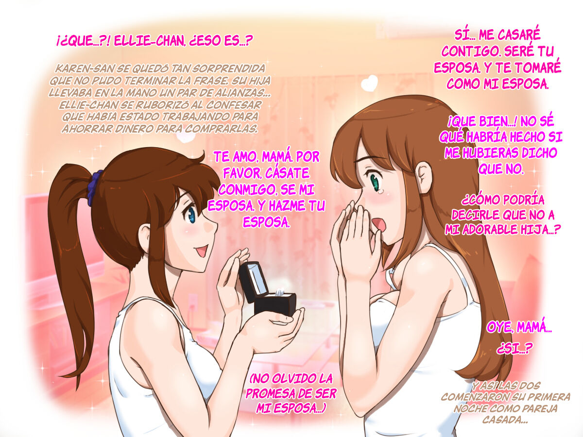 [pink-noise (Mizuiro Megane)] Girl on Mom Futari wa Koibito [Spanish] [L24scan] Bildnummer 57