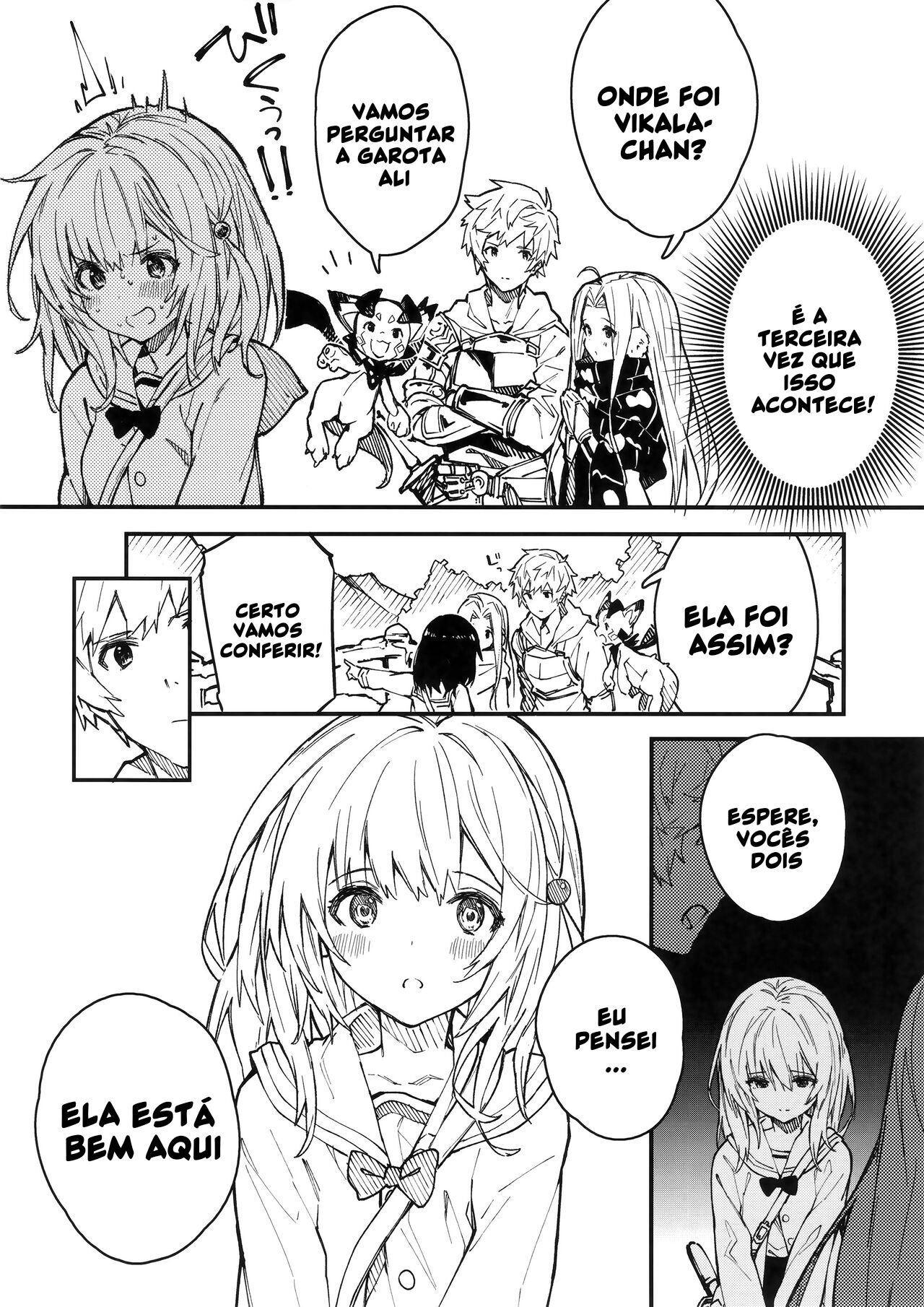 (C100) [Dot Eito (Sawayaka Samehada)] Vikala-chan to Ichaicha suru Hon 3-satsume (Granblue Fantasy) [Portuguese-BR] Bildnummer 18