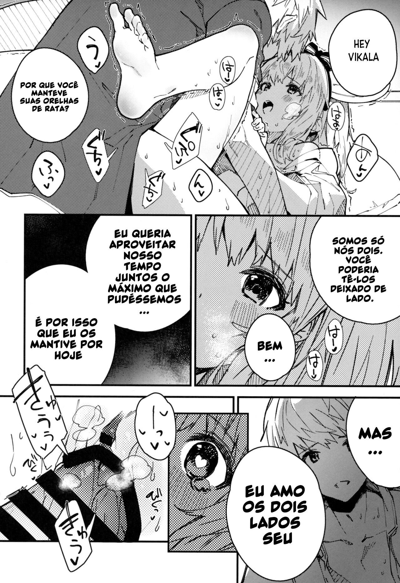 (C101) [Dot Eito (Sawayaka Samehada)] Vikala-chan to Ichaicha Suru Hon 4 Satsume (Granblue Fantasy) [Portuguese-BR] Bildnummer 15