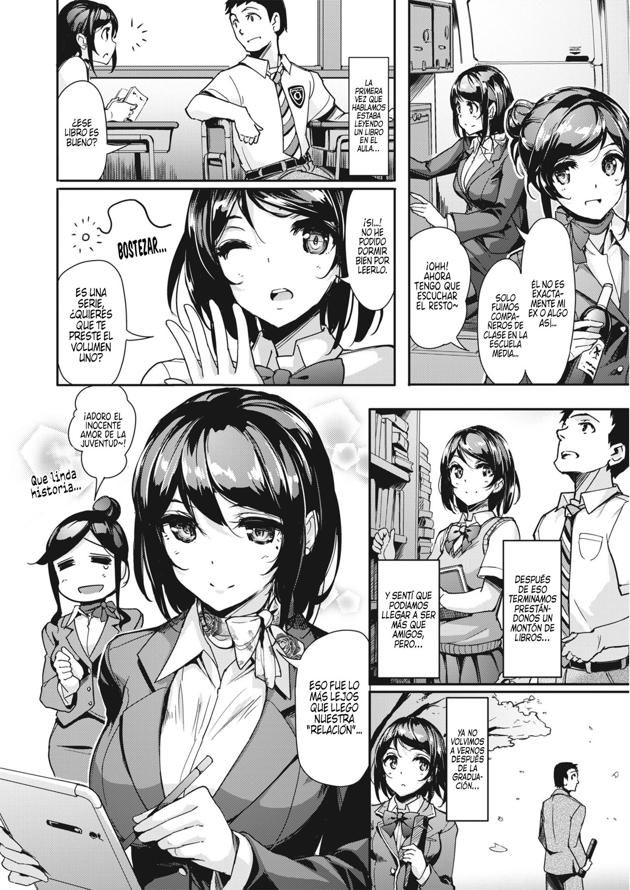 [Shimazu Tekko] Moto Kano First Class | Ex-Novios en Primera Clase (COMIC Kairakuten BEAST 2019-09) [Spanish] [Digital] 图片编号 2