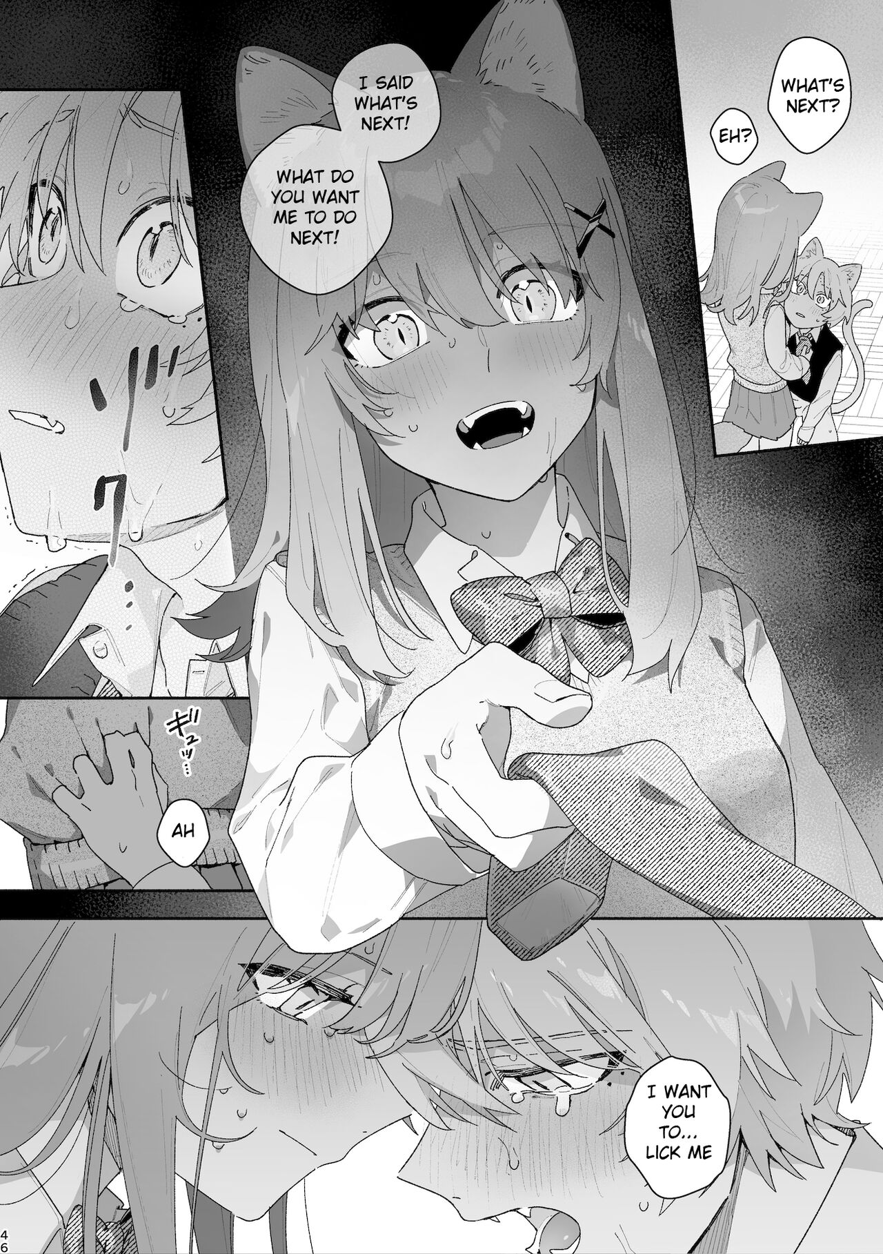 [pink carrot (usachanGET)] ♂ ga Uke. Neko-chan x Neko-kun [Digital] [English] Bildnummer 47