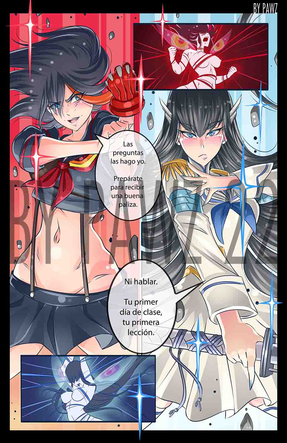 "La chica nueva" Kill la Kill doujinshi 6eme image