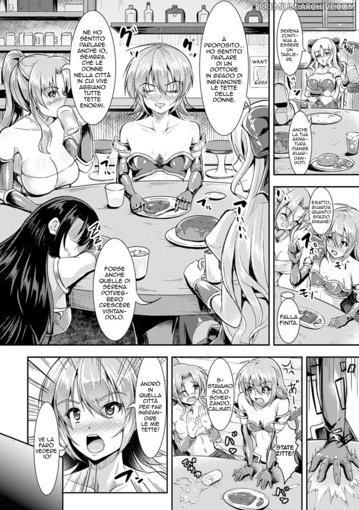 [runa] Ransou Shigeki Houkyou Clinic | Clinica per L' Aumento del Seno con Stimolazione Ovarica (2D Comic Magazine Ransoukan de Monzetsu Hairan Acme! Vol. 2) [Italian] [Digital] numero di immagine  2