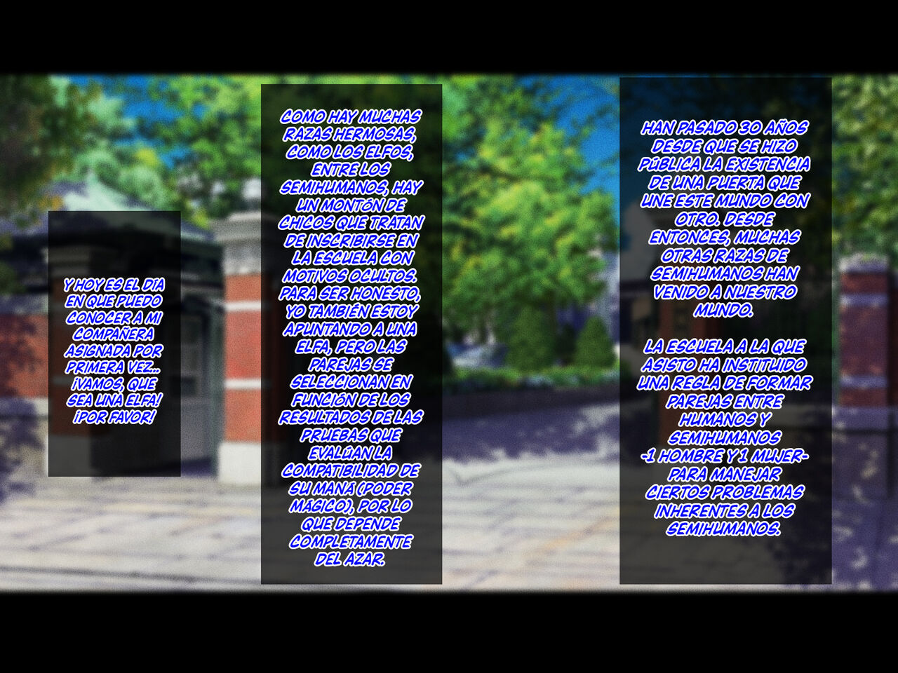 ¡La Estudiante Transferida Es Una Elfa Oscura De Piel Morena Con Enormes Tetas! 3eme image