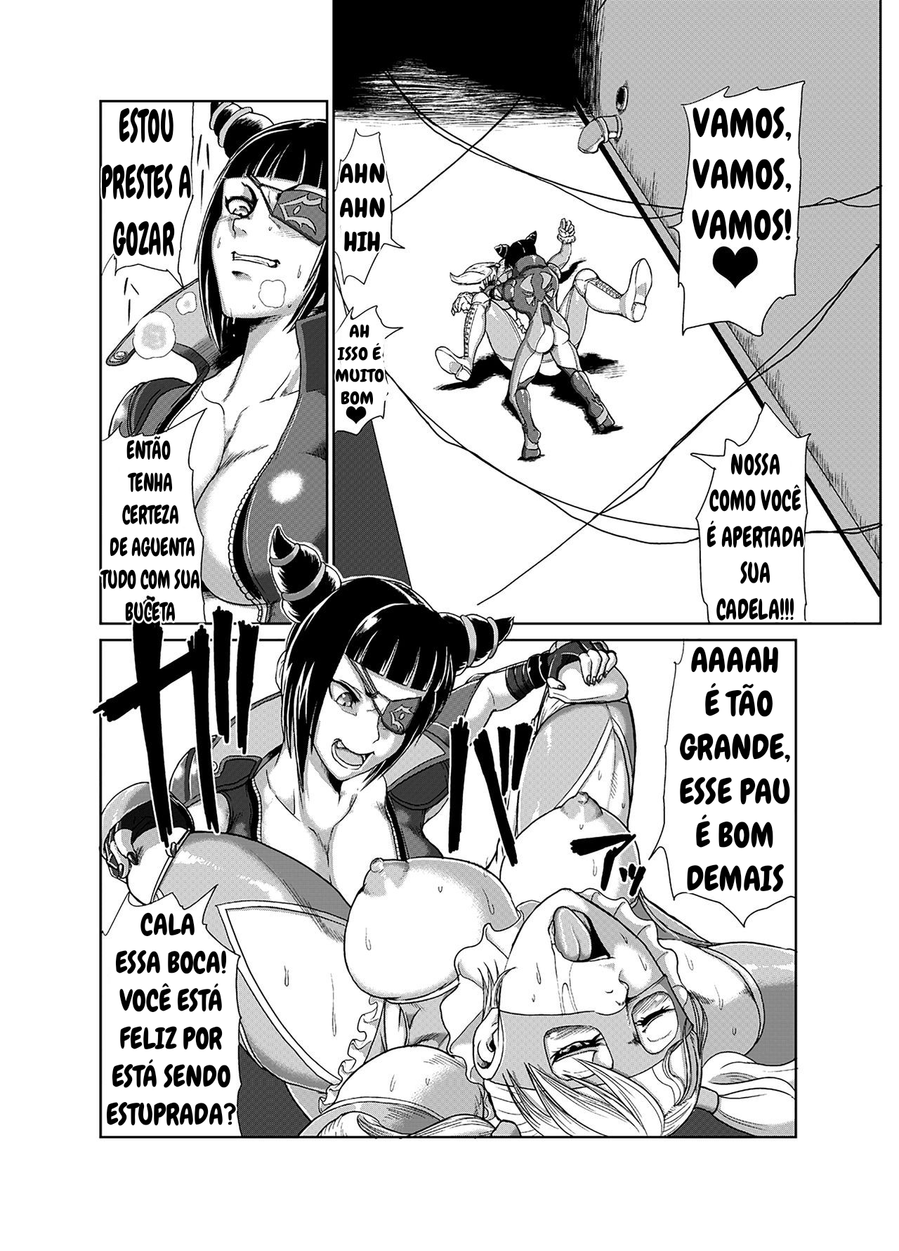 [Kuroi Inu no Daisharin (Kuroi Inu)] Super Erection (Street Fighter) [Portuguese-BR] [Digital] 图片编号 4