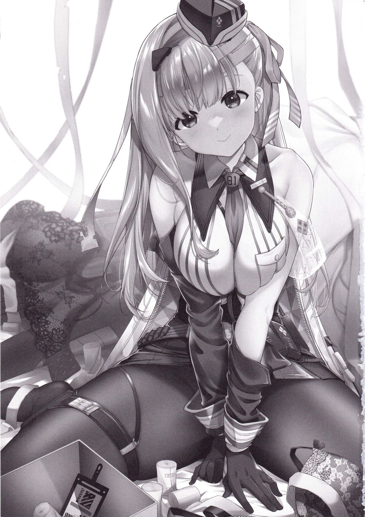 (C102) [MoNyaMoNya (ShiBi)] Modernia (Marian) Junjou X Honnou (Goddess of Victory: Nikke)[chinese]【基德漢化組】 画像番号 4