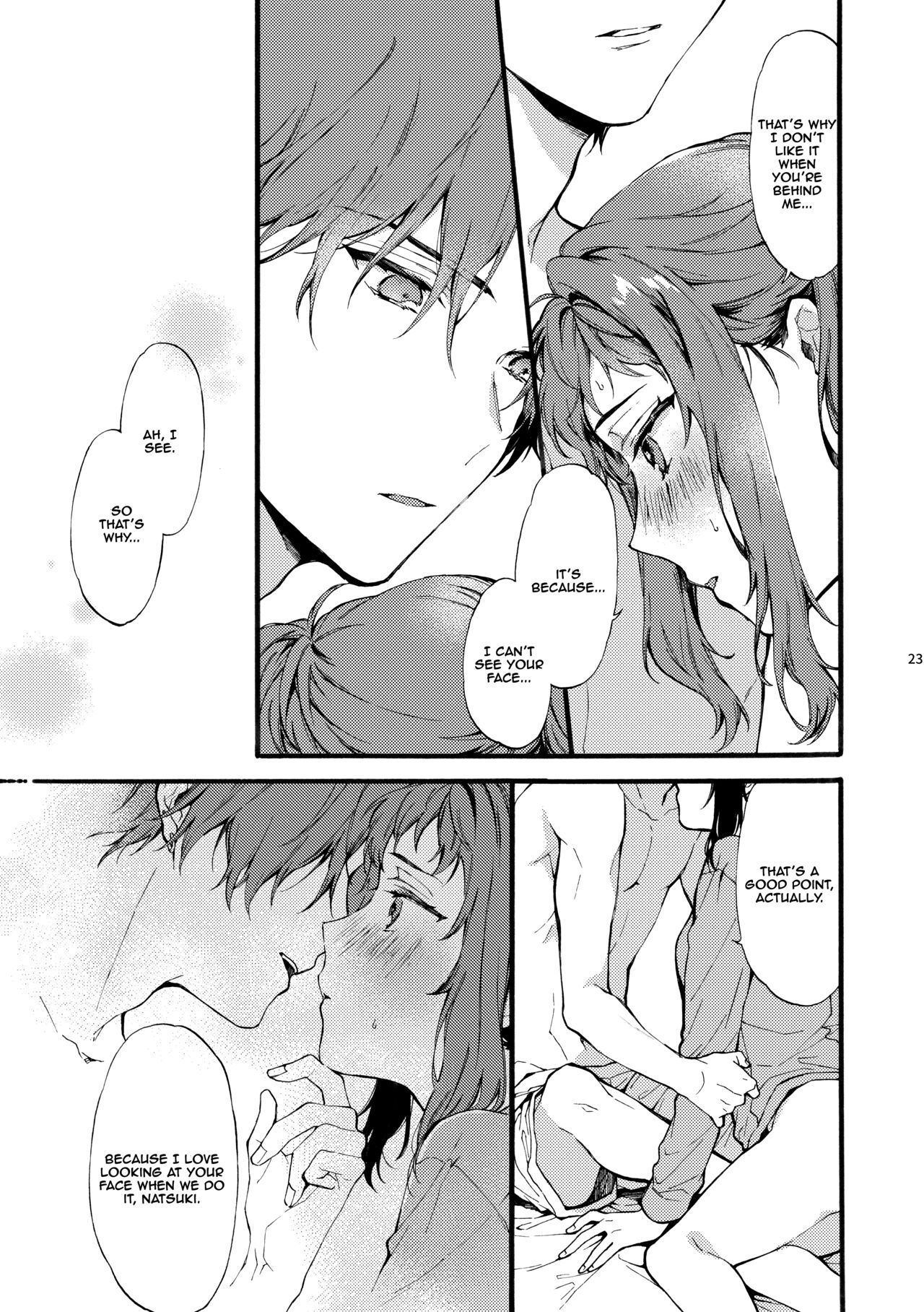 [ClockLord (Suzushiro Nerita)] Kono Hito Kareshi ja Arimasen!! (2) ~Shinomura Kyoudai no Jijou side Fuyuto~ [English] [Digital] [Rupee] imagen número 23