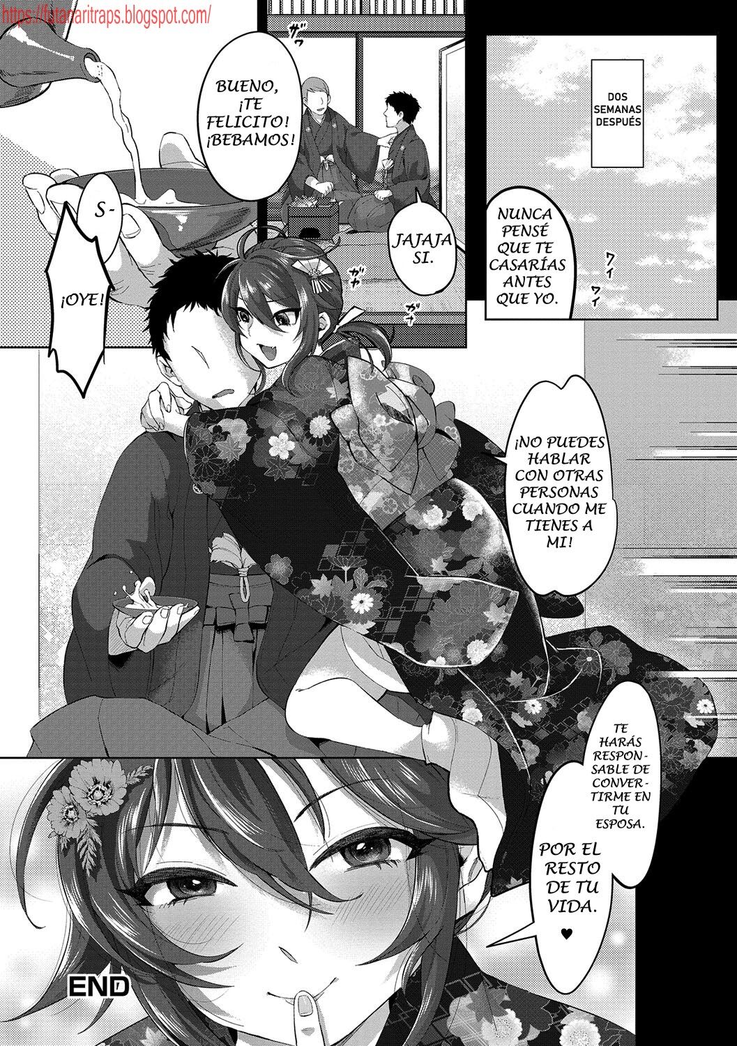 [Omechan] Yamiyo no Konyaku (Gekkan Web Otoko no Ko-llection! S Vol. 14) [Spanish] [Bananare22] [Digital] Bildnummer 20