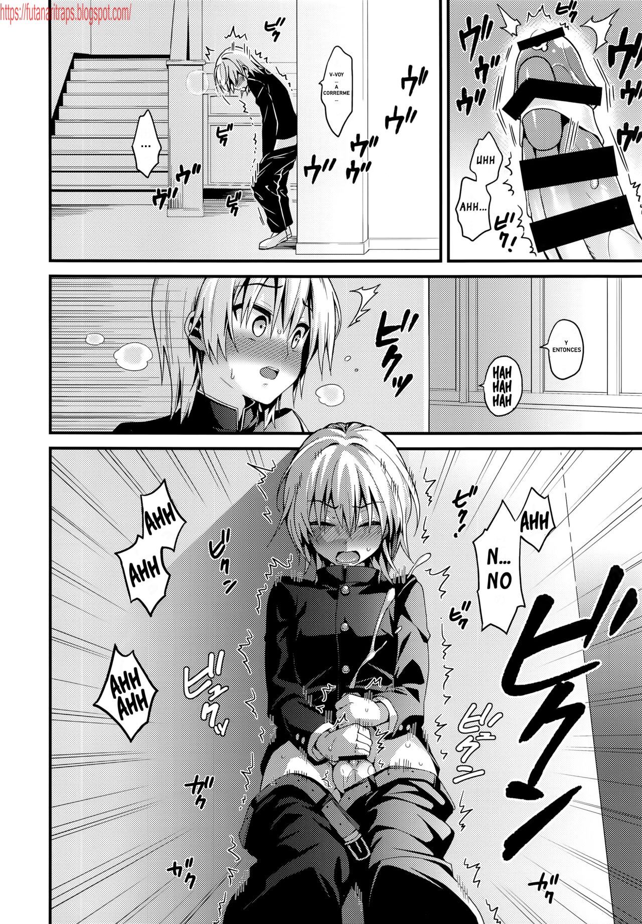 (C91) [Onsoku Ebifly (Lew)] Ijimerare Danshi [Spanish] [Bananare22] изображение № 5