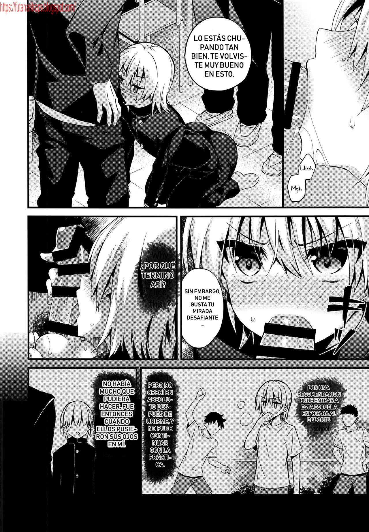 (C91) [Onsoku Ebifly (Lew)] Ijimerare Danshi [Spanish] [Bananare22] изображение № 7