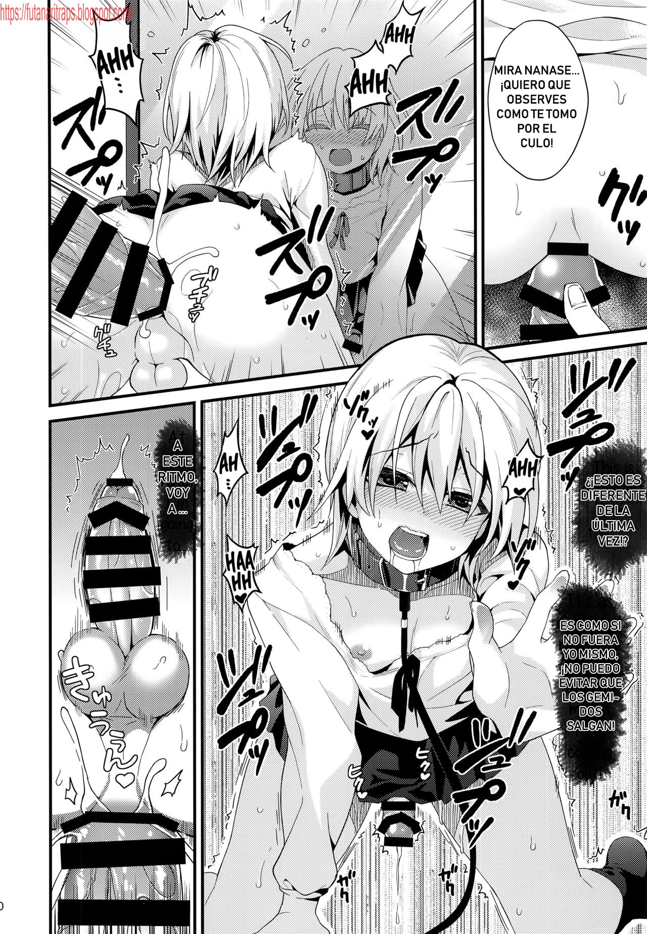 (C91) [Onsoku Ebifly (Lew)] Ijimerare Danshi [Spanish] [Bananare22] изображение № 19